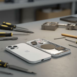 Cover Posteriore Bianca per Apple iPhone 13 Pro, Parte di Ricambio per Telaio - Product Image 3