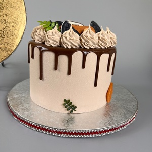 Plateaux à gâteaux en carton et aluminium personnalisés Sunshine, argentés et dorés, épais - Product Image 6