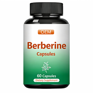 Bestseller Berberine 1000mg Capsules : Favorise la normalisation du cholestérol et de la glycémie chez l'adulte, certifié GMP - Product Image 1