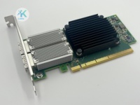 Pour Mellanox MCX556A-ECAT Carte adaptateur Mellanox ConnectX-5 VPI EDR IB 100GbE double port QSFP28 CX556A