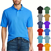 Polo en piqué de coton personnalisé pour homme, performance optimale, collection 2021