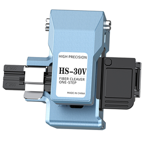 Cortadora de Fibra Óptica de Alta Precisión HS30V con Contenedor de Residuos, Soporte Universal 3 en 1 para Herramienta de Empalme en Frío FTTH - Product Image 1