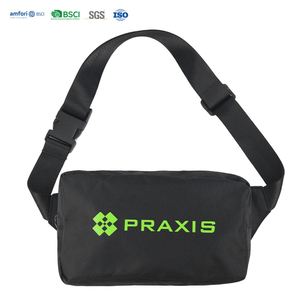 Riñonera Portátil Impermeable de Gran Capacidad con Cierre de Cremallera y Compartimento Dedicado para Laptop, Ideal para Profesionales de la Tecnología y Viajeros Diarios - Product Image 1