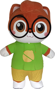 गैबी लड़की पूर्ण-शरीर वयस्क हेलोलीन शुभंकर पोशाक एनीमे कोस्प्ले फर्सूट fussable प्रदर्शन - Product Image 6