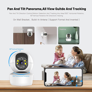 Mini PTZ 2MP IP Camera module wifi cửa lỗ CCTV không dây CMOS hai cách liên lạc P2P - Product Image 6