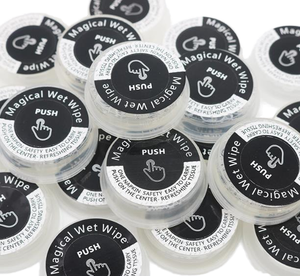 Toallitas Húmedas Comprimidas Push Magic 2023, Cápsulas de Toallitas Húmedas Desechables para una Limpieza Diaria Eficaz - Product Image 2