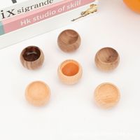 Renhe Aromathérapie Sans Feu Petit Diffuseur D'huiles Essentielles Suspendu Écologique Bois Naturel Gravé Design Maison Non Réversible