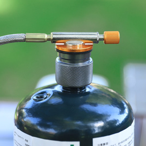 Adaptateur pour réchaud de camping Tête de conversion pour réservoir de gaz propane Connecteur de conversion pour réchaud de randonnée - Product Image 5