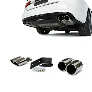 Difusor de Parachoques Trasero de Alta Calidad para Audi A4L 13-16 B8.5 - Product Image 6