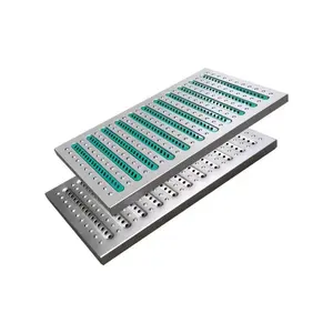 Stainless Steel Garden Roof Use Sink Cover Outdoor Non-slip Trench Drain Grating Grill Covers For Pool Floor