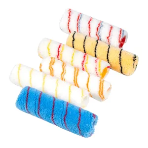 Source factory no dead-angle drum brush roller core multi-specifications polyester stripe replacement brush head