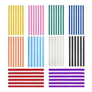 Toalla de Playa Personalizada de Microfibra a Rayas, Uso en Verano, Altamente Absorbente, Secado Rápido, Tamaño Grande 80x160cm, para Baño y <span class=keywords><strong>Camping</strong></span> - Product Image 5