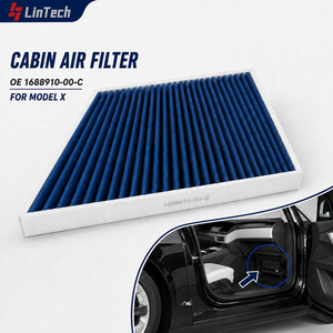 <span class=keywords><strong>Filtre</strong></span> d'habitacle LinTech pour Tesla Model X, référence OE 1688910-00-C, <span class=keywords><strong>filtre</strong></span> HEPA à charbon actif pour climatisation, vente en gros, pièce de rechange - Product Image 1