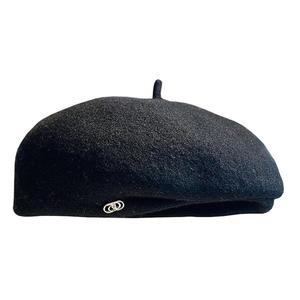 Béret épais en feutre de laine vintage français personnalisé pour femmes automne hiver bonnets élégants chapeau d'artiste - Product Image 2