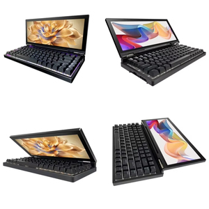 Teclado mecánico plegable portátil para juegos de 84 teclas con expansión de <span class=keywords><strong>Monitor</strong></span> táctil portátil <span class=keywords><strong>LCD</strong></span> de 12,3 "para Windows Mac LAPTOP - Product Image 1