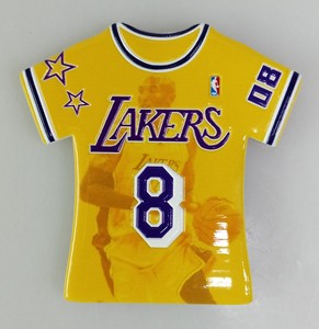 Magnete per Frigorifero in Ceramica Ecologico e Durevole, Souvenir Sportivo 3D Personalizzato NBA, Regalo per Magic <span class=keywords><strong>Johnson</strong></span> - Product Image 5