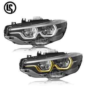 ไฟหน้าโปรเจคเตอร์ LED 12V รุ่นใหม่ สำหรับรถยนต์ซีรีส์ 4 F32/F80/F82 ปี 2013-2019 ไฟ DRL สีเหลืองและสีขาว อุปกรณ์ตกแต่งรถยนต์ ให้แสงสว่างสูง - Product Image 5