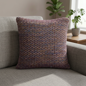 ปลอกหมอนอิงสี่เหลี่ยมผ้าฝ้ายทอลายทางซิปหรูหรา STAR HOMETEX สินค้าขายดี ทำด้วยมือ ซักได้ เป็นมิตรกับสิ่งแวดล้อม - Product Image 6
