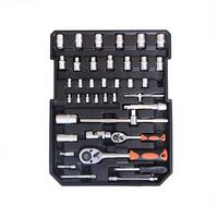 Ensemble d'outils à main professionnels de 187 pièces, outils de quincaillerie pour la réparation et l'entretien automobile, clés, ensembles d'outils, valise en aluminium
