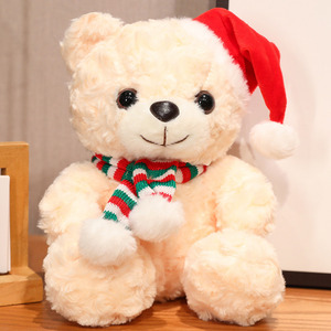 Coppia di Orsacchiotti Abbracciabili con Cappelli, Giocattoli in Peluche di Poliestere, Regalo di Natale Perfetto per Uomini, Donne e Bambini - Product Image 5