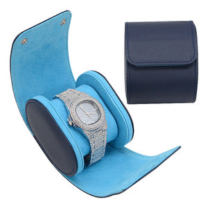 Basso MOQ orologi verdi 3 Slot in <span class=keywords><strong>pelle</strong></span> Pu scatola di immagazzinaggio per le donne di lusso <span class=keywords><strong>orologio</strong></span> da viaggio rotolo - Product Image 6