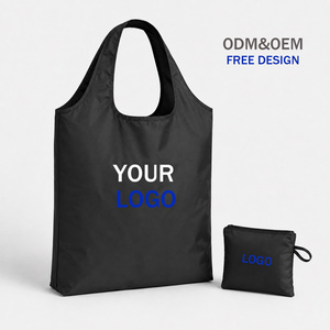Factory Price Custom Ecofriendly Tote <b>Bag</b> Large Size Foldable <b>Reusable</b> Tote <b>Bag</b> for Folding Washable Shopping Use - Product Image 1