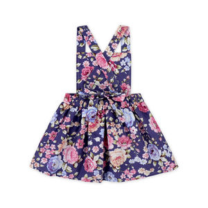 Vestido de Tirantes Estampado de Moda Popular Europea y Americana, Vestidos de Verano para Niñas - Product Image 2