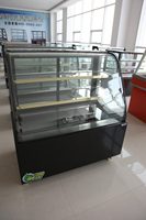Vitrine de boulangerie à porte coulissante de qualité professionnelle pour la restauration