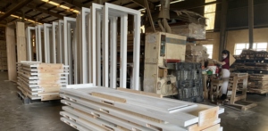 Puertas Interiores Modernas de Alta Calidad a Precio Económico, Resistentes al Agua, Libres de Carbono, Ignífugas, de Madera, WPC - Product Image 2