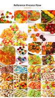 Fruitgummi snoepmachines, zoete chocolade en zachte snoepmachines