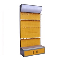 Présentoir métallique personnalisé en fer, pour le matériel des outils électriques, étagère Pegboard