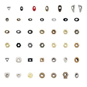 Œillets multicolores, rivets métalliques OEM et boutons-pression pour vêtements, sacs, chaussures et projets de bricolage - Product Image 2