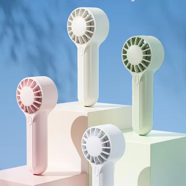 Custom Wholesale Bulk  Personal Small Fan Portable Hand Held Table Usb Charging Fan Rechargeable Mini Handheld Fan