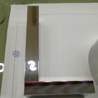 3D Aucune Lumière Fabriquées Lettre Canal Lettre Laser Cut Brosse En Acier Inoxydable Grand Or Métal Lettres Pour Mur