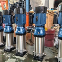 Pompa Multistage AISI 316L CDLS Tahan Korosi Tekanan Tinggi untuk Aplikasi Kimia & Sanitasi OEM