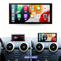 Sistema de Navegación GPS con Pantalla Dividida de 12.3 Pulgadas, Android 14, DSP, WiFi Integrado, CarPlay, Cámara de Reversa y Reproductores MP3/MP4 para Audi A1/A3/Q3