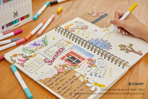 <span class=keywords><strong>Stylos</strong></span> à pointe fine pour <span class=keywords><strong>Cricut</strong></span> Joy /Joy Xtra dessin d'écriture 33 <span class=keywords><strong>stylos</strong></span> marqueurs à double pointe colorés 0.4 + 1.0 pointes, 36 paquets - Product Image 6