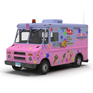 Camions de nourriture mobiles pour la vente de glaces avec équipement de cuisine, cuisine extérieure, chariot de vente ambulante, camions de nourriture à vendre aux États-Unis - Product Image 1