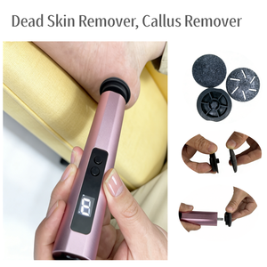 Dispositivo multifuncional de cuidado personal 3 en 1: removedor de callos, pulidor de uñas y depilador - Product Image 4