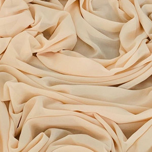 Rollo de Tela de Chifón de Poliéster Color Durazno, Ecológico, Ligero, de Primera Calidad, para Vestidos, Hijabs y Chales de Mujer - Product Image 3