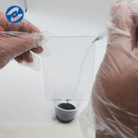 Revêtement liquide conducteur transparent à durcissement thermique
