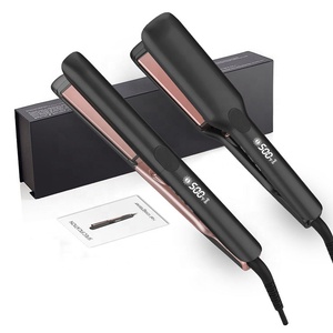 <span class=keywords><strong>Plancha</strong></span> Profesional para Salón de Belleza 260C, Placas con Recubrimiento de Cerámica de 500 Grados, <span class=keywords><strong>Plancha</strong></span> de Pelo Iónica y Rizador - Product Image 1