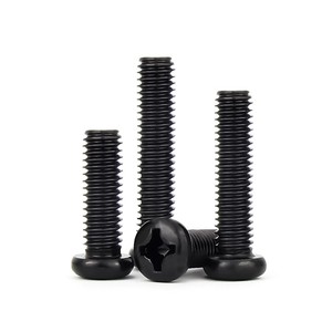 Vis Phillips métriques en acier au carbone premium, noircies, tailles M10, M5, pour poêles 20mm, 12mm, 4mm, 10mm, 9mm, 2mm - Product Image 4
