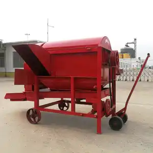 מפעל לייצר באיכות גבוהה אדום צבע קילוף מכונה מחבטה חיטה עבור אפונה שעועית