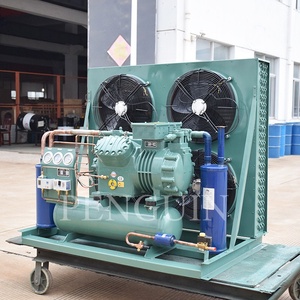 Unidad de condensación refrigerada por <span class=keywords><strong>aire</strong></span> de baja calidad, para exteriores, 380V/3P/60HZ, 15HP - Product Image 4