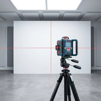 Niveau laser rouge 12 lignes 360° à auto-nivellement, niveau laser croisé Ultra-Line 400