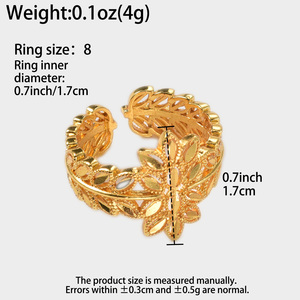 Bulk Trendy Copper 18K <b>Gold</b> Plated Flower <b>Ring</b> <b>Set</b> for Women-Engagement Wedding Jewelry - Product Image 6