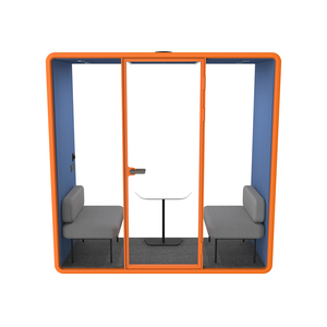 Train <b>Station</b> Office Pod Soundproof Booth for Traveling Professionals <b>Work</b> - Product Image 6