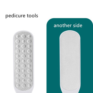 Lima de pie portátil colorida de fábrica profesional nueva herramienta de pedicura Lima de pie de acero inoxidable - Product Image 4