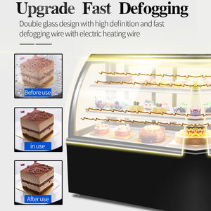 Vitrina Refrigerada para Pasteles, Refrigerador <span class=keywords><strong>Pequeño</strong></span> para Exhibición de Pasteles en Supermercados - Product Image 4
